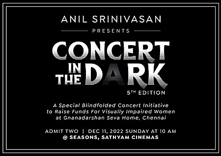 Concert in the Dark by Anil Srinivasan