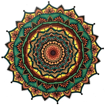 Digital Mandala design