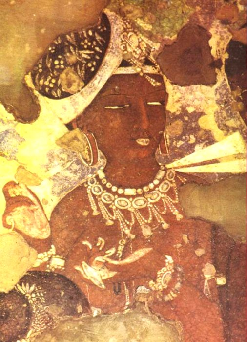 Indian Heritage - AJANTA CAVES - Portrayal of Women, compiled by